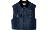 MIU MIU SS24 Denim Jacket Women's Blue