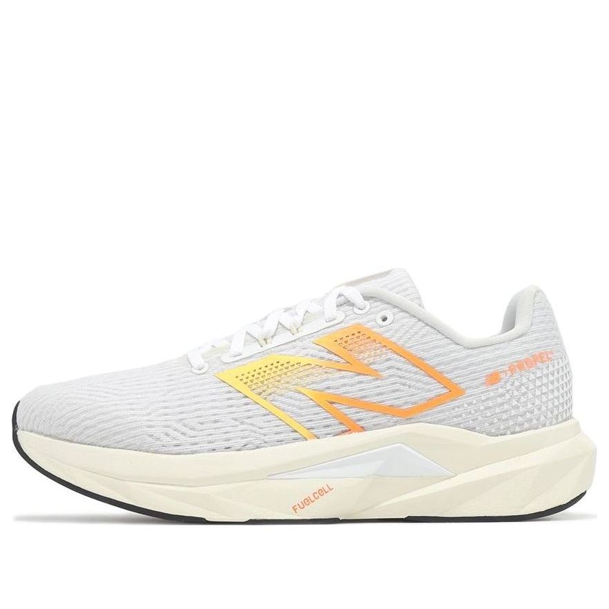(WMNS) New Balance FuelCell Propel v5 'White Yellow Orange' WFCPRCF5