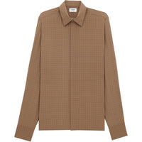 SAINT LAURENT Dotted Relaxed Fit Shirt