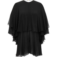 SAINT LAURENT Ruffled Backless Jumpsuit