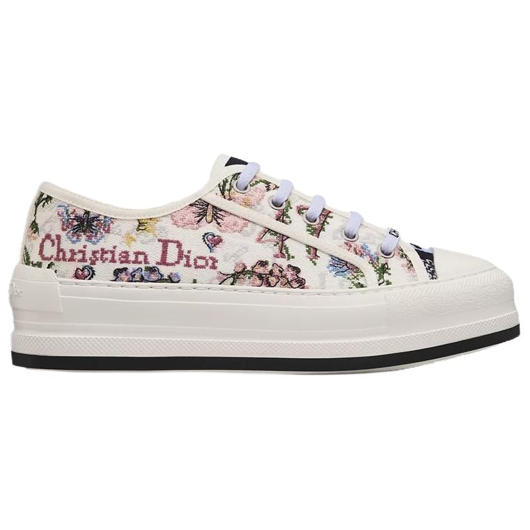 DIOR Dioramour Dior Low Top Skateboard Shoes Women's White
