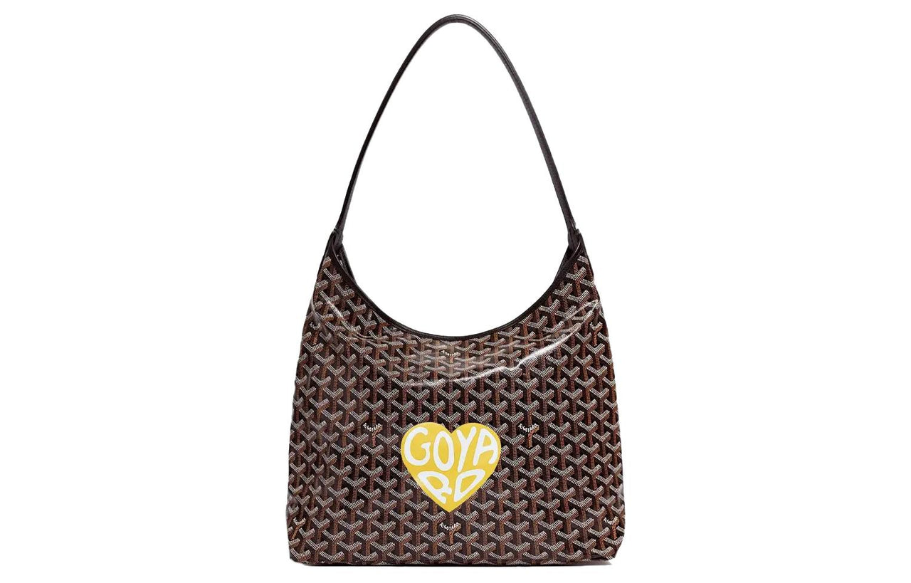 GOYARD Bohème Hobo Canvas With Leather Hobo Bag Shoulder Bag Shoulder Bag Women's