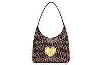 GOYARD Bohème Hobo Canvas With Leather Hobo Bag Shoulder Bag Shoulder Bag Women's
