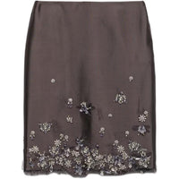 PRADA Casual Short Skirts Women's Gray