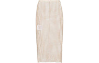 PRADA Casual Long Skirts Women's Beige Yellow
