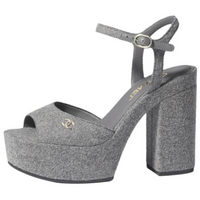 CHANEL Strap Sandals Women's Gray