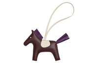 HERMES Pendants Unisex Saddle Red