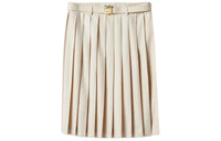 MIU MIU Casual Short Skirts Women's Beige
