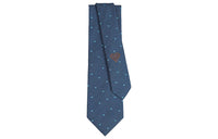 HERMES Darling Ties Men Ocean/Sky Blue