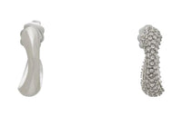 SAINT LAURENT Earrings Unisex Silver