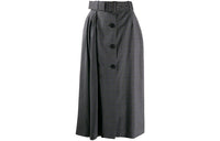 PRADA FW21 Casual Long Skirts Women's Gray