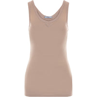 PRADA Tank Tops Women's Light Brown