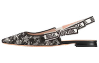 DIOR Casual Single Shoes Women's Black White