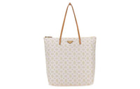 PRADA Recycled Nylon Tote Bag Shopping Bag Shoulder Bag Handbag Women's Light Beige