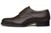 HERMES Dress Shoes Men's Dark Brown