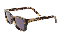 DIOR Acetate Square Sunglasses Women's Tortoiseshell