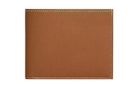 HERMES Swift Leather Card Holder Women's Gold/Pepper Red