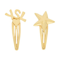 SAINT LAURENT Cassandre Hair Clips