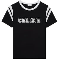 CELINE Loose T shirt In Cotton Jersey