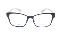 DIOR - Rectangular Eyeglass Frames Women's Blue
