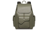 DIOR Saddle Grained Calfskin Saddle Bag Backpack Men's Olive