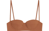 CELINE Logo Plaque Sleeveless Bra