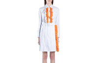 PRADA SS21 Long-Sleeved Dresses Women's Light Blue