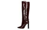 SAINT LAURENT Pointed Toe Heeled Boots Women's