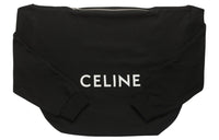 CELINE Cotton Handbag Shoulder Bag Women's Black