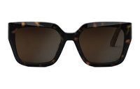 DIOR Square Sunglasses Unisex Tortoiseshell