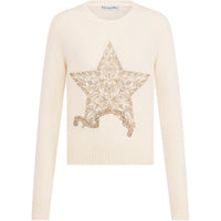 DIOR Cashmere Sweater Women's Ecru