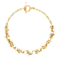 DIOR Resin, Metal Necklaces Women's Gold