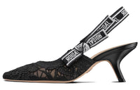 DIOR J'Adior Slim Heel High Heels 6.5cm Women's Black