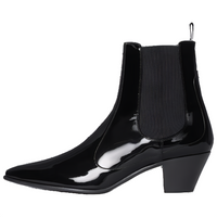 CELINE Short Chelsea Boots 6cm Men's Black