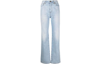 SAINT LAURENT Women's Janice Denim Jeans Clear Sky Blue