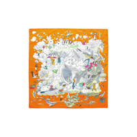 HERMES Silk Scarves Women's