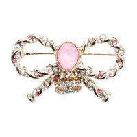CHANEL 2023 Cc Ribbon Brooch