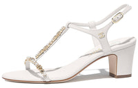 CHANEL Strap Sandals Women's White