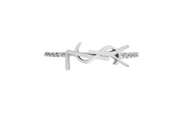 SAINT LAURENT 18K Gold Rings Women's Silver