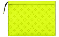 LOUIS VUITTON Pochette Voyage Neon Yellow