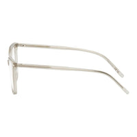 SAINT LAURENT Acetate Butterfly Eyeglass Frames Women's Silver