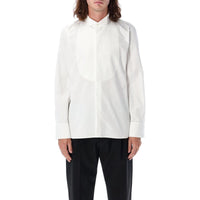 SAINT LAURENT Curved Hem Tuxedo Shirt