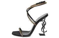 SAINT LAURENT One Strap Sandals 11cm Women's Black