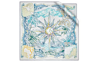 DIOR Silk Scarves Women's Blue