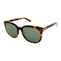 SAINT LAURENT Plastic Irregular Shape Sunglasses Women's Tortoiseshell