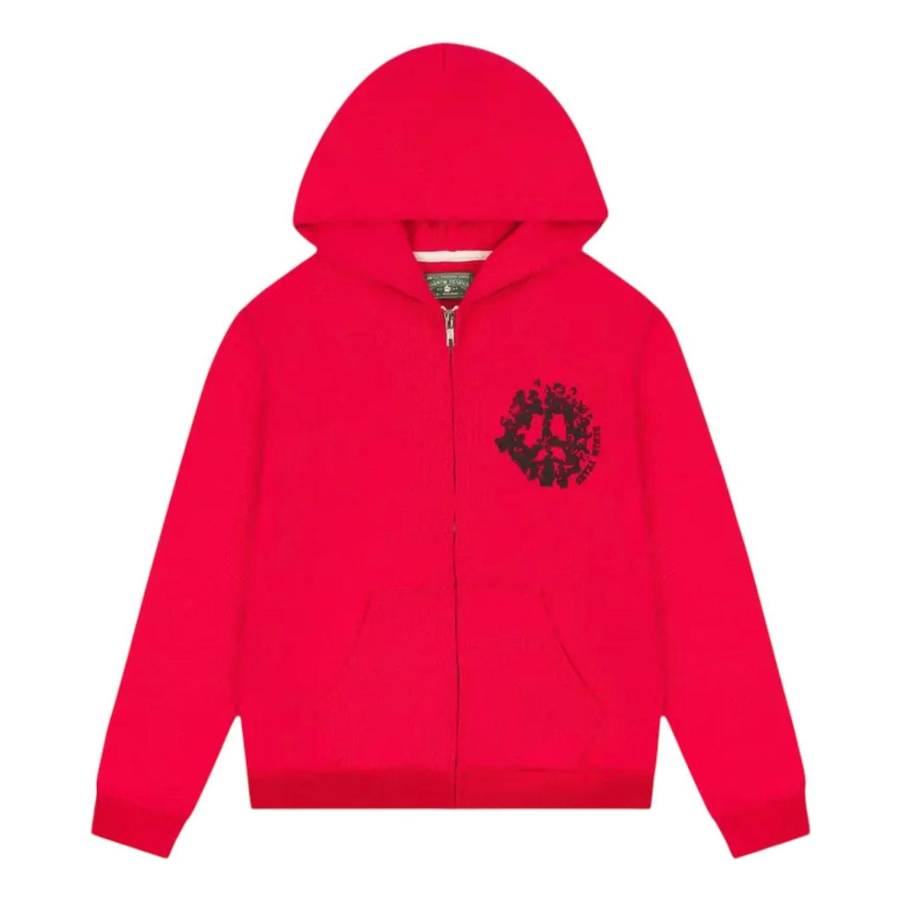 Denim Tears Denim University Zip Hoodie 'Red' 05650-1SS2504DTDUZH-RED