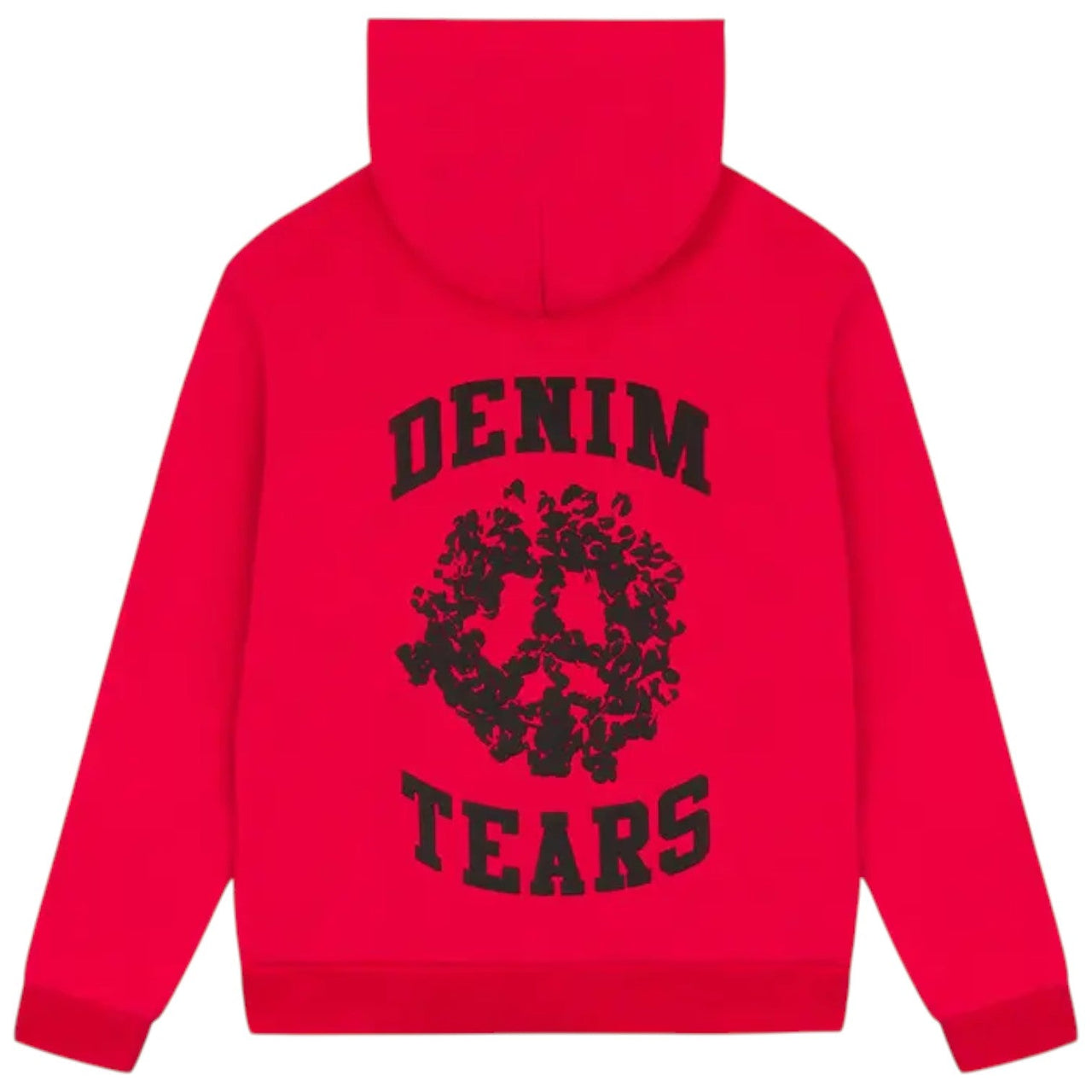Denim Tears Denim University Zip Hoodie 'Red' 05650-1SS2504DTDUZH-RED