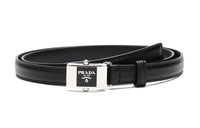 PRADA Leather Belts Women's Black