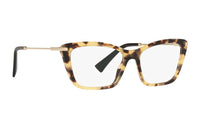 MIU MIU Eyeglass Frames Unisex Brown