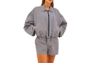 HERMES Jackets Women's Blue Gray